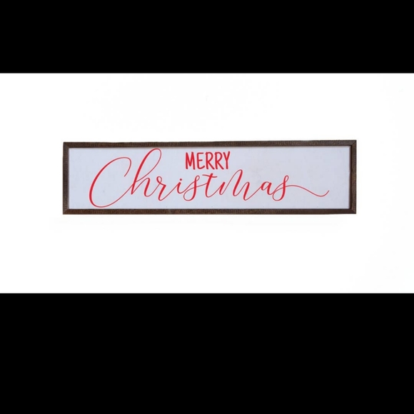 The Perfect Touch Other - Merry Christmas wood sign